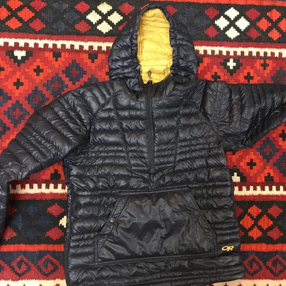 outdoor research down baja pullover
